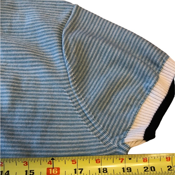 Lacoste Short Sleeve Polo Wool Shirt with Collar EUC - Picture 9 of 11